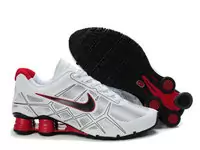 jogging shox -turbo12 nike hommes chaussures 2013 leather white red